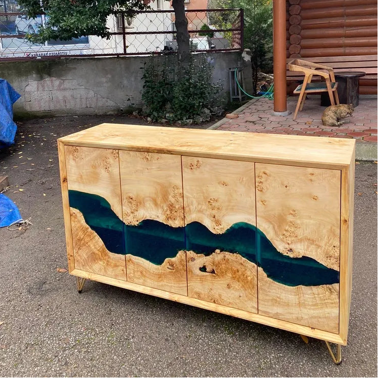 Skylight Poplar Credenza