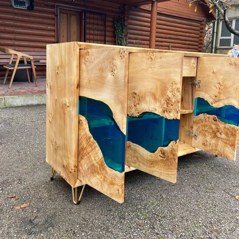 Skylight Poplar Credenza