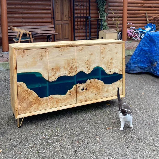 Skylight Poplar Credenza
